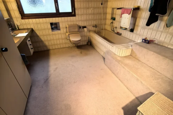 Badrenovation Affoltern am Albis vorher